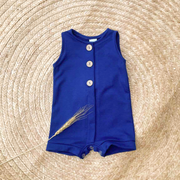 Kristoff Romper - Navy